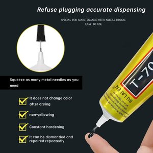 T7000 110ml đa mục đích keo đen để sửa chữa màn hình điện thoại - Product Image 3