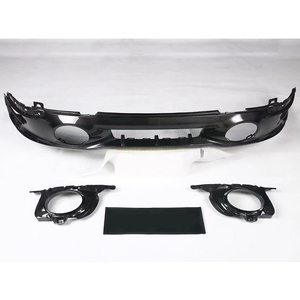 Kit de mise à niveau de lèvre arrière en fibre de carbone haute performance 2019-2024, fixation par boulons pour feux de brouillard, léger, neuf, pour 911 Carrera S 4S 992 - Product Image 6