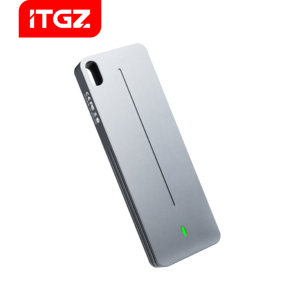 กล่องใส่ SSD แบบ M.2 รุ่น ITGZ รองรับโปรโตคอล NVMe ความเร็ว 10Gbps เชื่อมต่อผ่าน USB Type C 3.2 Gen2 รองรับความจุสูงสุด 4TB ตัวเรือนโลหะ - Product Image 1
