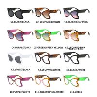 Nuevas Gafas de Sol Butterfly PC con Protección UV, Unisex, Estilo Europeo Americano, Novedosas y Modernas