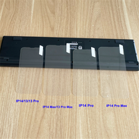 Pelindung Layar Kaca Tempered Ultra Tipis 9H 2.5D 0.33mm untuk iPhone 18 17 16 15 Pro Series, Transparansi Tinggi, Ponsel Berkualitas Tinggi
