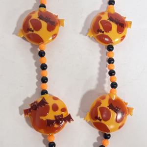 Collier lumineux à LED pour Halloween Perles en plastique clignotantes Chauve-souris <span class=keywords><strong>citrouille</strong></span> pour <span class=keywords><strong>d</strong></span>écorations de fête Perles lumineuses à LED Fournitures de fête - Product Image 6