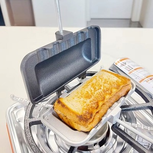 双面三明治烤盘 热三明治机 不粘三明治机 早餐用双面煎锅 - Product Image 1
