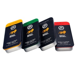 Cosmetic Box Cosmetic Sliding Lid Tin Box Cosmetic Sliding Lid Top Rectangular Lip Balm Embossed Tins Box