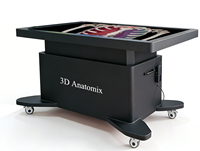 Mesa de disección virtual para educación en simulación, mesa de anatomía digital, enseñanza de anatomía, equipo educativo de anatomía virtual