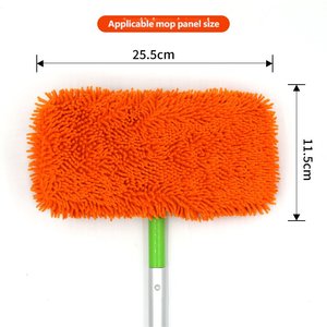 Funda <span class=keywords><strong>de</strong></span> Repuesto para Mopa Ecológica y Duradera, Paño Suave y Altamente Absorbente, Accesorio <span class=keywords><strong>de</strong></span> Mopa Flexible <span class=keywords><strong>de</strong></span> 360° para <span class=keywords><strong>Personas</strong></span> con Poco Tiempo - Product Image 4