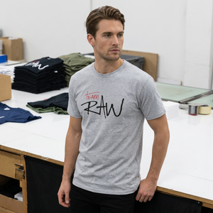Camiseta Formal de Punto para Hombre, Personalizada, con Acabado Vintage Suave, Costuras Premium, Marcas de Ropa al Por Mayor - Product Image 1