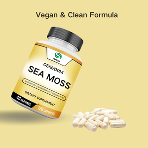 Rumput laut organik, rak pisau, dan kapsul akar Burdock-1200mg rumput laut - Product Image 3