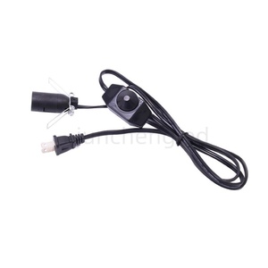 E14 <strong>E27</strong> 301 <strong>Dimmer</strong> Switch US Plug Head for Power Cord Cable Electric Power Switch Cord Himalayan Salt Lamp Holder - Product Image 2