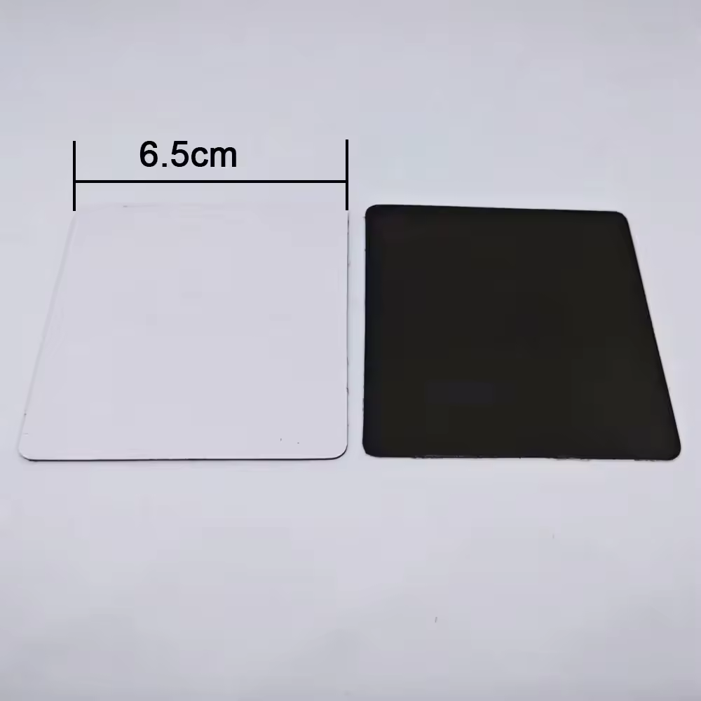 Blanco 65mm Cuadrado