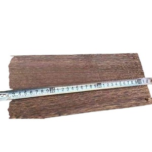 Planche en bois de Paulownia carbonisé 41x15x1.5cm, panneau en bois massif rustique fortement carbonisé - Product Image 5