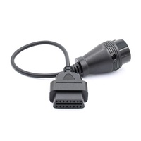 High Quality MB 38Pin Connector Compatible for Benz 38Pin to 16Pin OBD2 OBDII Diagnostic Adapter Connector Cable