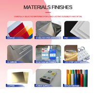 Letras Doradas Personalizadas, Letreros Metálicos para Negocios, Logotipo 3D Acrílico, Logotipo de Empresa, Letrero Dorado Plano para Publicidad en Pared de Oficina