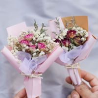 Vente en gros, top ventes, mini bouquet de fleurs séchées, petites fleurs pour mariage, coffret cadeau, décoration, bricolage