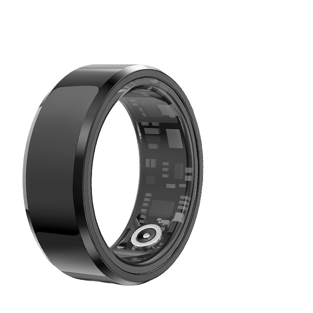 5 ATM Waterproof Smart Ring Fitness Tracker With Sleep Monitor Heart Rate Monitoring Blood Oxygen Smart Ring