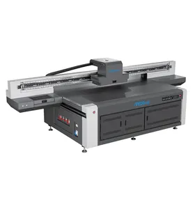 UV product MX-2513UV Flatbed Printer 2500*1300mm G5 printing head durable in use for wood printing uv print
