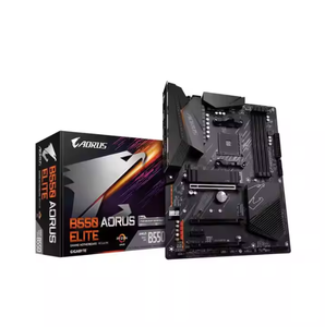 เมนบอร์ดเดสก์ท็อป B550M AORUS ELITE สำหรับขายส่ง ชิปเซ็ต <span class=keywords><strong>B550</strong></span> รองรับ CPU หน่วยความจำ DDR4 ฮาร์ดดิสก์ SATA สำหรับเล่นเกม 128GB - Product Image 1