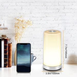 Portable RGBW Smart Night <strong>Light</strong> Touch Sensor Lamp Wireless LED Colorful Bedside <strong>Table</strong> - Product Image 2