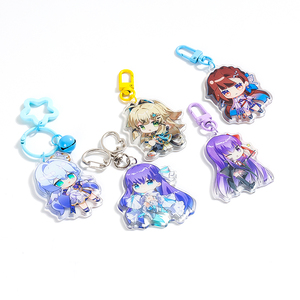 Porte-clés personnalisé en acrylique pour femme, anime, <span class=keywords><strong>One</strong></span> <span class=keywords><strong>Piece</strong></span>, porte-clés transparent en acrylique, porte-clés Luffy <span class=keywords><strong>Chopper</strong></span>, pendentif, bijoux - Product Image 3