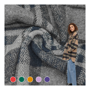 Tissu à carreaux <span class=keywords><strong>de</strong></span> haute qualité <span class=keywords><strong>en</strong></span> <span class=keywords><strong>laine</strong></span> pour hommes, tissu à carreaux personnalisé <span class=keywords><strong>en</strong></span> polyester, rayonne <span class=keywords><strong>et</strong></span> élasthanne à vendre - Product Image 1