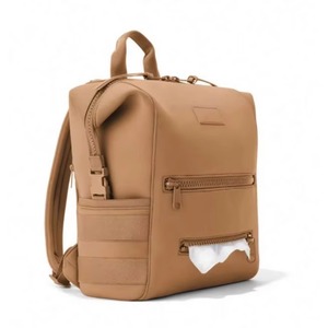 Sac à langer de voyage imperméable avec station de change, sac à dos pour bébé, sacs à couches pour bébé, logo personnalisé, couleur unie, échantillon gratuit - Product Image 2