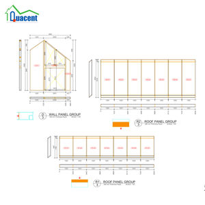 Cabaña Prefabricada Pequeña de Diseño Moderno y Rápida Instalación con Paneles SIP para Jardines, Casas, Patios Traseros, Mini Villa, Casa Prefabricada de Madera - Product Image 6