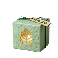 Boîte cosmétique personnalisée avec impression couleur, gaufrage, en carton blanc, pour emballage cadeau