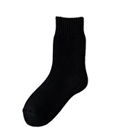 Chaussettes thermiques d'hiver pour hommes en fibre acrylique doublées polaire épaisse – Chaleur supplémentaire, résistance à la friction pour le sommeil et l'utilisation au sol
