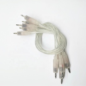 Tùy Chỉnh Logo Hơi Trong Suốt TPE Cáp 3.5M Mono Đến 3.5 Mét Modular Synth Mono Eurorack Vá Cáp Với Ánh Sáng Led 12V - Product Image 3