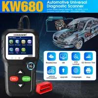KONNWEI KW680 OBD2 Scanner Code Reader Check Engine Light System Car Diagnostic Tool Auto Scanner Tool With Russian PK ELM327