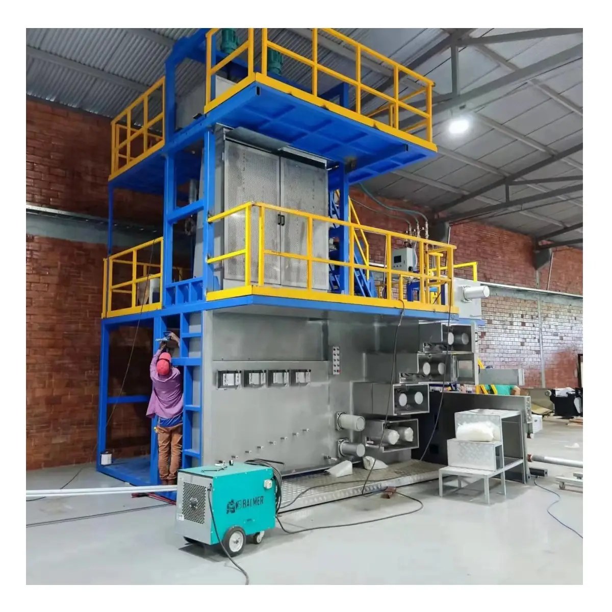 spinning machine used to produce pp polypropylene yarn/ fdy multifilament spinning machine