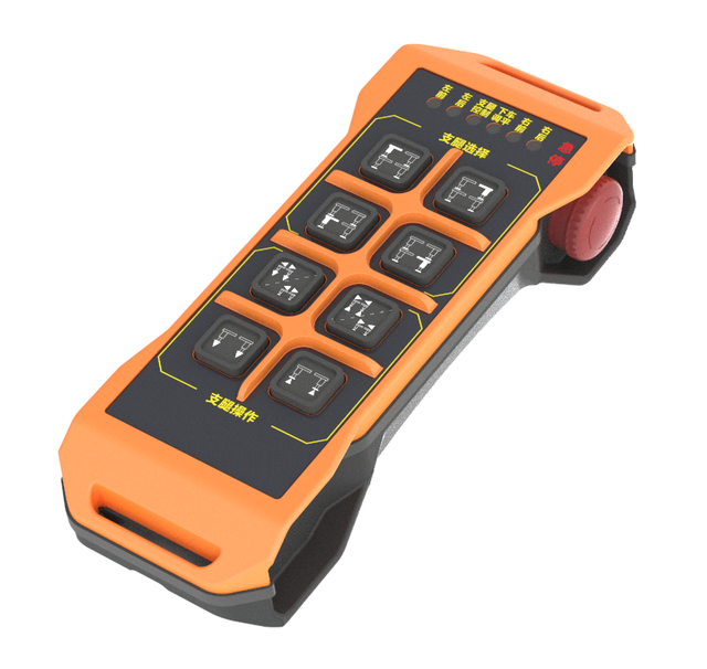 Waterproof DL-RC08C Handheld Remote Control with 1NO1NC Wireless Switch Transmitter Customizable Appearance LED Smart
