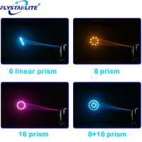 Prism King lumière de scène à tête mobile 14R 295W contrôle DMX pour salles de banquet discothèques hôtels DJ Disco