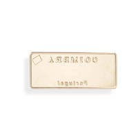 Plaque de signalisation en aluminium gaufré avec logo personnalisé OEM fabriquée en usine Plaque en métal en forme de rectangle
