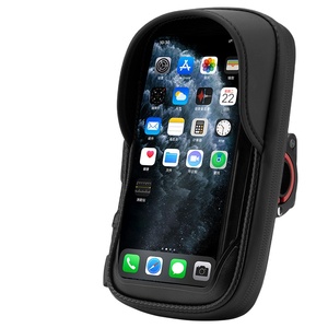 ROCKBROS Fahrrad-Handyhalterung Wasserdichte Tasche Touchscreen-Handytasche Fahrrad-Lenkerhalterung Tasche - Product Image 1