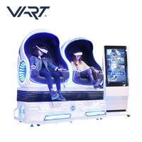 Cinéma VR, meilleures ventes, VART, 2 sièges, chaise VR 9D, simulateur d'œuf 9D, jeu de cinéma, chaise VR en forme d'œuf