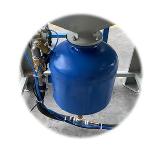 Small High Sandblasting Machine & High Cleaner Manual <b>Sandblaster</b> with Motor for Cylinder-Easy Operation - Product Image 5