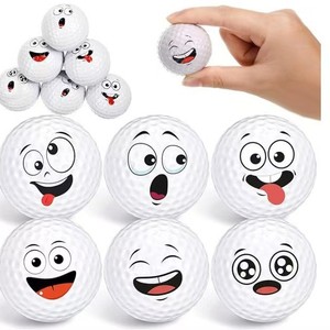 Pelota de Golf Personalizada con Logotipo, Pelota de Práctica de Golf para Exteriores, Pelota de Golf de Goma con Logotipo Personalizado - Product Image 2