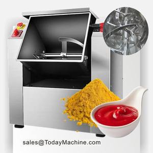 Mélangeur à ruban horizontal, mélangeur commercial pour substrat, <span class=keywords><strong>épices</strong></span> en poudre - Product Image 2