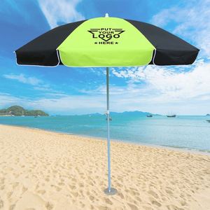 Parasol de plage publicitaire personnalisé avec logo imprimé, parasol de camping sur mesure - Product Image 1