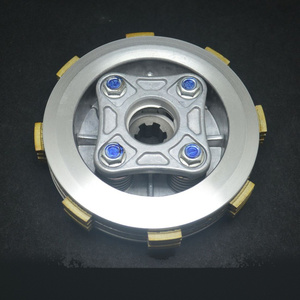 Ensemble d'embrayage de moto (métal argenté) pour pièces de rechange moteur V100 - Rénovation/Mise à niveau - Product Image 4