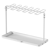 Porte-verres à vin en fer de style japonais minimaliste, design inversé créatif, support à verres détachable sur pied, meuble à vin