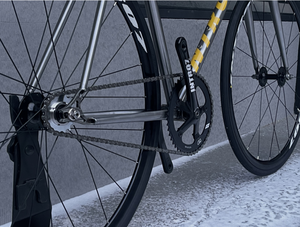 FS-01S INTRO7 Strong <strong>Single</strong> <strong>Speed</strong> Bicycle Fixie CR-MO Steel Frame and Fork 700c <strong>Fixed</strong> <strong>Gear</strong> Bike V-Brake Aluminum Alloy Rim - Product Image 2