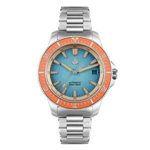 San Martin 40mm Dive <b>Watch</b> Design NH35 Automatic <b>Mechanical</b> Fashion Men <b>Watch</b> Sapphire Waterproof 200m Luminous SN0118GB - Product Image 1