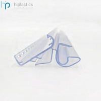 Hiplastics ABINC61 présentoirs détail support bande PVC installation facile porte étiquettes plastique étagères métal