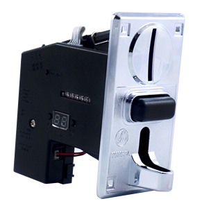 Selector de Monedas Resistente al Aceite para Máquinas de Lavado de Coches, Revestimiento Antigrasa, Material de Acero, Aplicación en Atracciones, Personalizable, 24V AC - Product Image 1