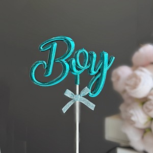 Adornos para pasteles de miel y dulzura, acrílicos, para novia, niño, niña, amor, aniversario, cumpleaños, decoraciones para el día de San Valentín - Product Image 3