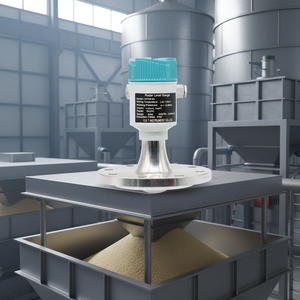 Medidor de Nivel de Radar FMCW de 80 GHz de Bajo Costo, Sin Contacto, para Agua - Product Image 1