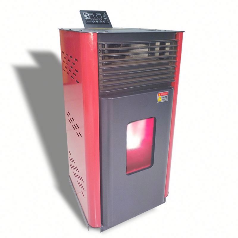 Дешевая автономная Бесшумная интеллектуальная портативная древесная пеллетная печь высокой емкости с контролем температуры