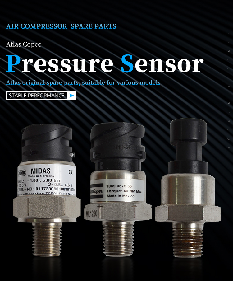 1089057551 1089057554 Air Compressor Pressure Sensor for Atlas Copco